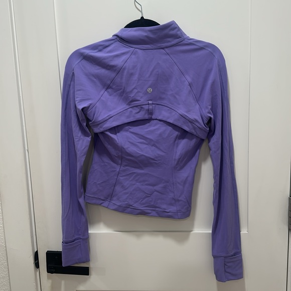 Lululemon Zip Up Jacket - Lilac, Size 6 - Picture 4 of 4